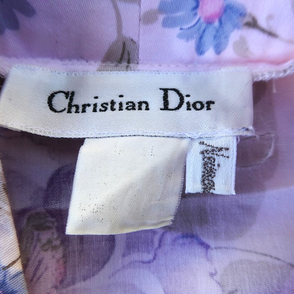 Vintage 70s Christian Dior Neiman Marcus Floral C… - image 6